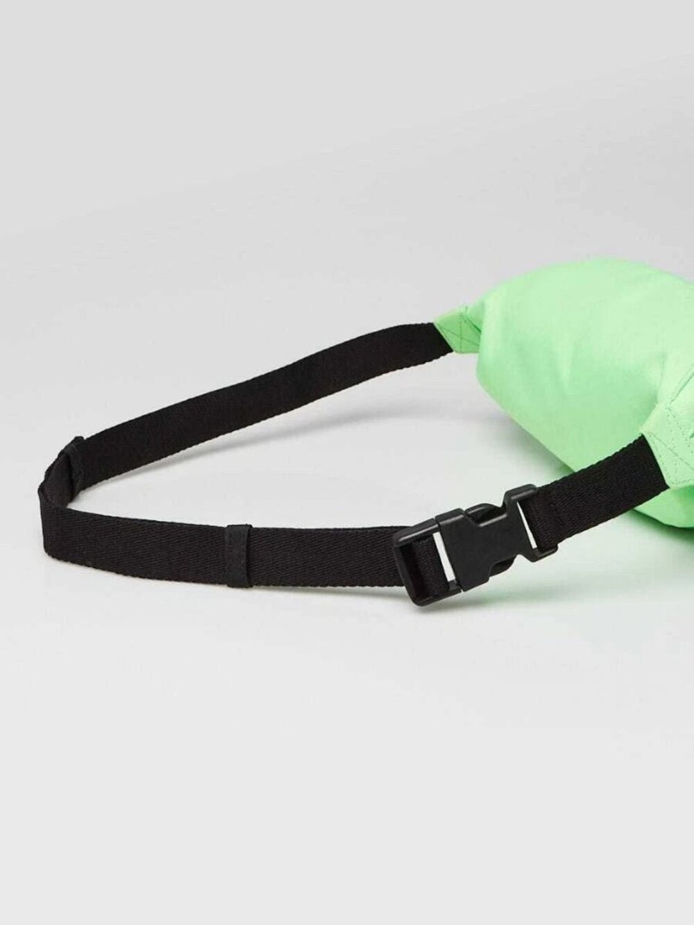 Balenciaga Verde Fluo Recycled Nylon Logo Embroidered Wheel Belt Bag - Picture 9 of 12